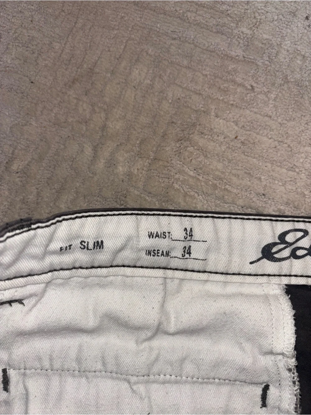 Eddie Bauer Gray Slim Fit Men’s Pants
